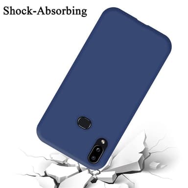 Samsung Galaxy A10s / M01s Skal Fodral Case (Blå)