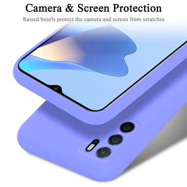 Oppo A16s / A54s Skal Fodral Case (Lila)