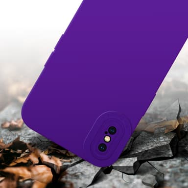 iPhone X / XS Skal Fodral Case (Lila)