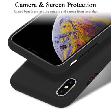 iPhone X / XS Skal Fodral Case (Svart)