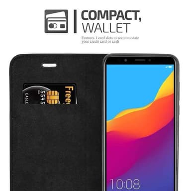 Honor 7C / Huawei Y7 2018 Skal Fodral Case (Svart)