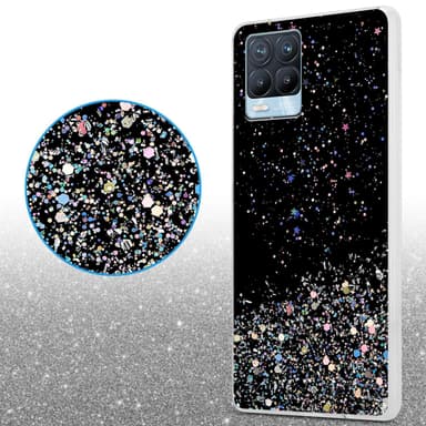 Realme 8 4G / 8 PRO Skal Fodral Case (Svart)