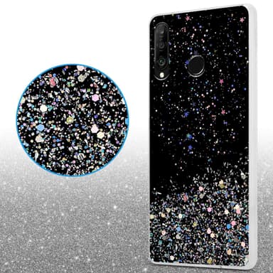 Huawei P30 LITE Skal Fodral Case (Svart)