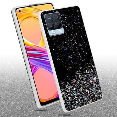 Realme 8 4G / 8 PRO Skal Fodral Case (Svart)