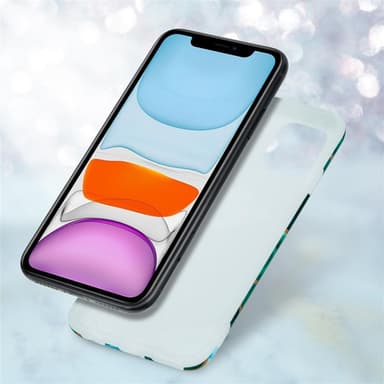 iPhone 11 Plånboksfodral Skal (Grön)