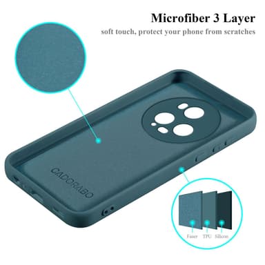Honor Magic 5 Pro Skal Fodral Case (Grön)
