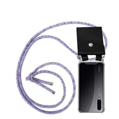 Skal Huawei P30 Fodral Kedja (Lila)