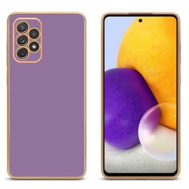 Samsung Galaxy A72 4G / 5G Skal Fodral Case (Lila)