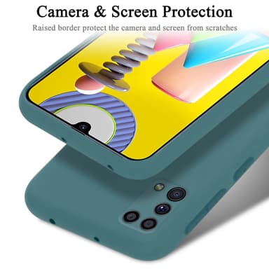 Samsung Galaxy M31 Skal Fodral Case (Grön)