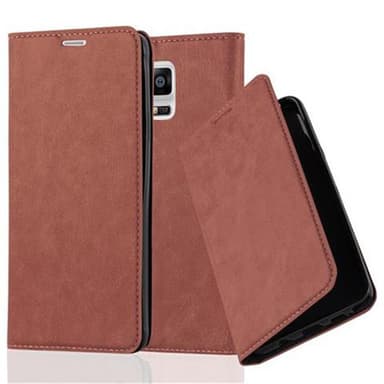 Samsung Galaxy NOTE 4 Skal Fodral Case (Brun)