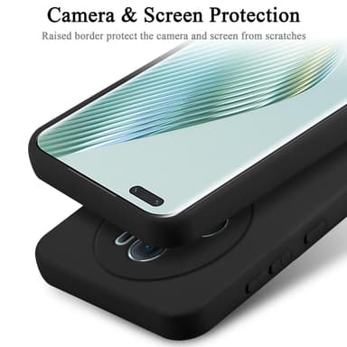 Honor Magic 5 Pro Skal Fodral Case (Svart)