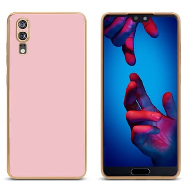 Huawei P20 Skal Fodral Case (Rosa)