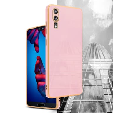 Huawei P20 Skal Fodral Case (Rosa)