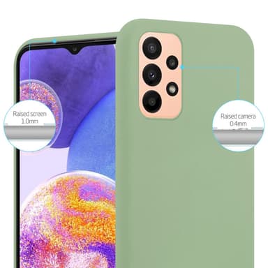 Skal Samsung Galaxy A23 4G Fodral Case (Grön)