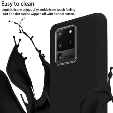 Samsung Galaxy S20 ULTRA Skal Fodral Kedja (Svart)