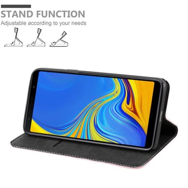 Samsung Galaxy A7 2018 Skal Fodral Case (Rosa)