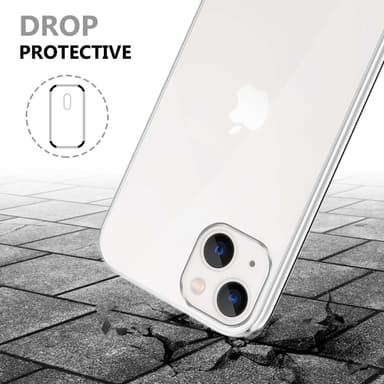 Skal iPhone 14 Fodral Case (Transparent)