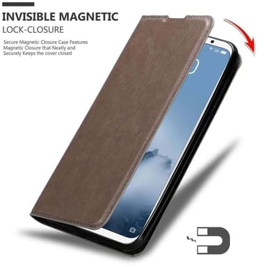 MEIZU 16 Skal Fodral Case (Brun)