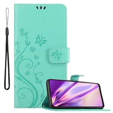 Xiaomi POCO M4 PRO 5G Plånboksfodral Skal (Turkos)