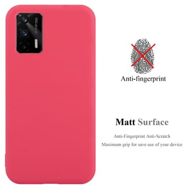 Skal Realme GT / GT Neo 2T / Q3 PRO Fodral Case (Röd)
