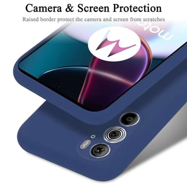 Motorola EDGE+ Skal Fodral Case (Blå)