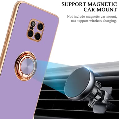 Huawei MATE 20 PRO Skal Fodral Case (Lila)