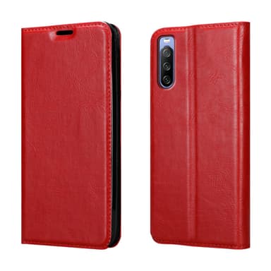 Sony Xperia 10 III Skal Fodral Case (Röd)