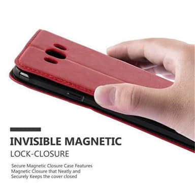 Samsung Galaxy J7 2016 Skal Fodral Case (Röd)