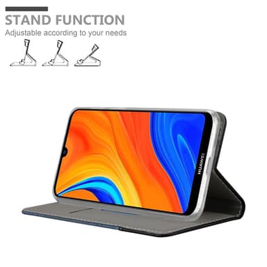 Huawei Y6S Plånboksfodral Skal (Blå)