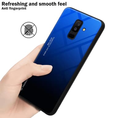 Samsung Galaxy A6 PLUS 2018 Skal Fodral Case (Svart)