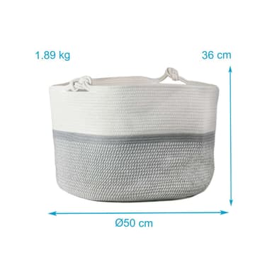 Tvättkorg 50x36cm Korg för tvätt