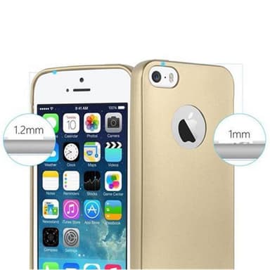 Skal iPhone 5 / 5S / SE 2016 Fodral Case (Guld)