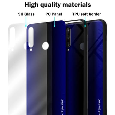 Huawei P40 LITE E Skal Fodral Case (Lila)