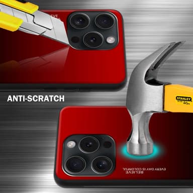 iPhone 15 PRO MAX Skal Fodral Case (Svart)