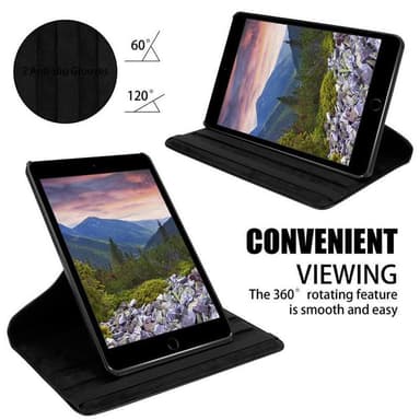 iPad MINI / MINI 2 / MINI 3 Skal Fodral Case (Svart)