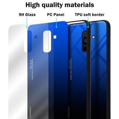 Samsung Galaxy A6 PLUS 2018 Skal Fodral Case (Svart)