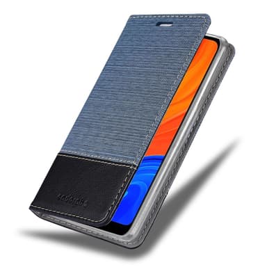 Huawei Y6S Plånboksfodral Skal (Blå)