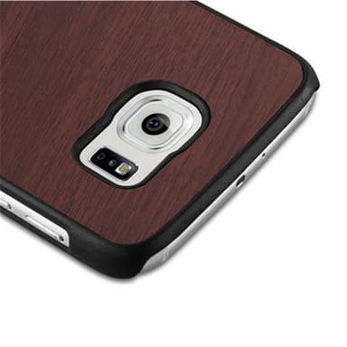 Samsung Galaxy S6 Skal Fodral Case (Brun)