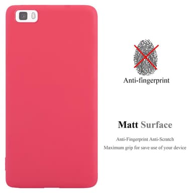 Skal Huawei P8 LITE 2015 Fodral Case (Röd)