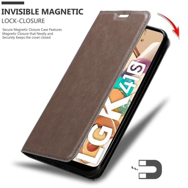 LG K41S Skal Fodral Case (Brun)