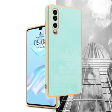 Huawei P30 Skal Fodral Case (Grön)