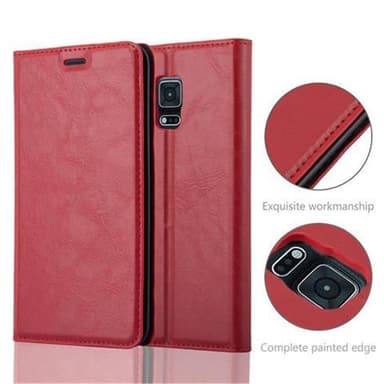 Samsung Galaxy NOTE EDGE Skal Fodral Case (Röd)