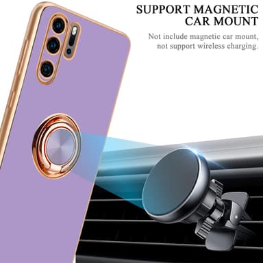 Huawei P30 PRO Skal Fodral Case (Lila)