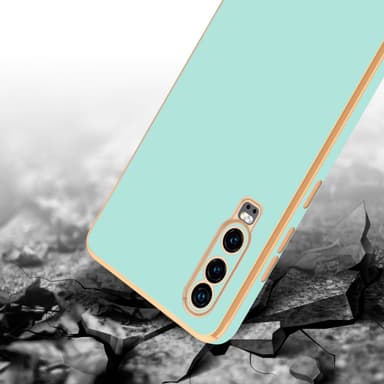 Huawei P30 Skal Fodral Case (Grön)