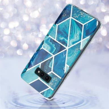 Samsung Galaxy S10 4G Plånboksfodral Skal (Blå)