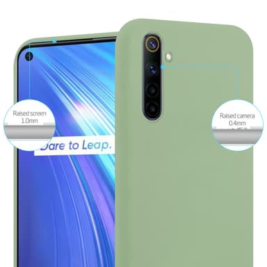 Skal Realme 6 4G / 6s Fodral Case (Grön)