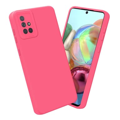 Samsung Galaxy A71 4G Skal Fodral Case (Röd)