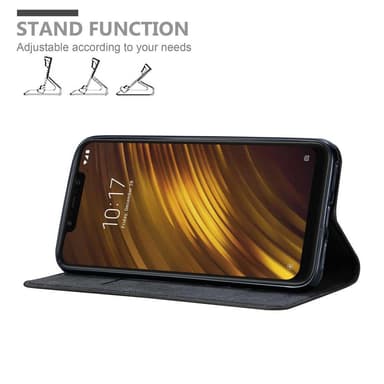 Xiaomi Pocophone F1 Skal Fodral Case (Svart)
