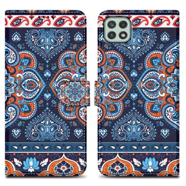 Samsung Galaxy A22 5G Plånboksfodral Skal (Blå)
