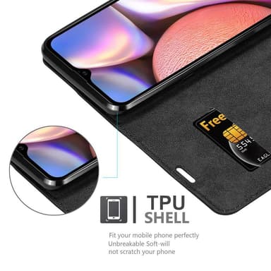 Samsung Galaxy A10s / M01s Skal Fodral Case (Svart)